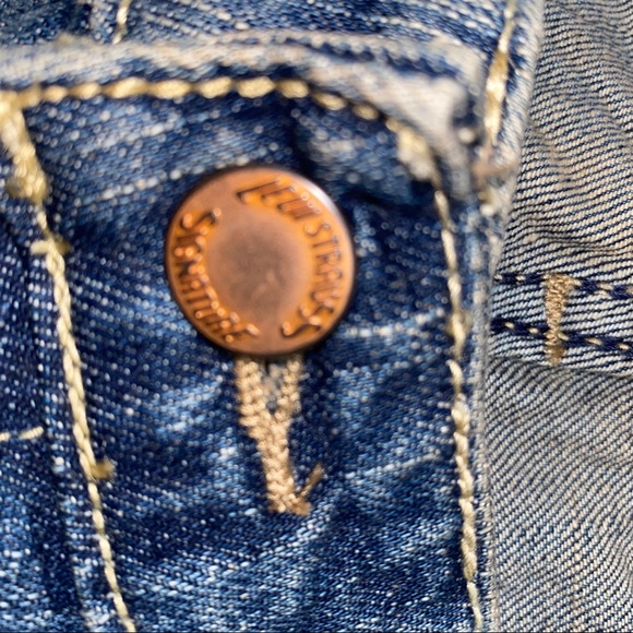 Signature by Levi Strauss denim jeans sz 16 - Picture 8 of 12